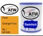 Preview: Ford, Orange Fury, NL / M7409: 1L Lackdose, von ATW Autoteile West.